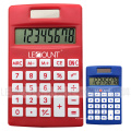 8 chiffres Calculatrice de poche à double puissance avec diverses couleurs en option (LC331)